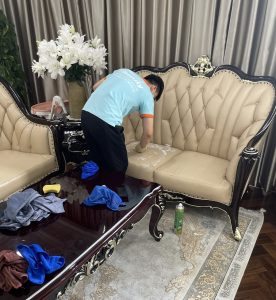 Dịch vụ vệ sinh sofa ở Hai Bà Trưng uy tín, chất lượng.